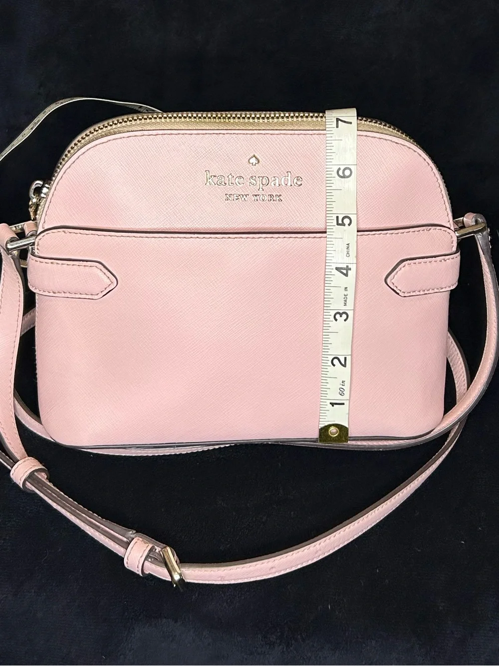 kate spade New York Pale Pink Saffiano Crossbody Bag